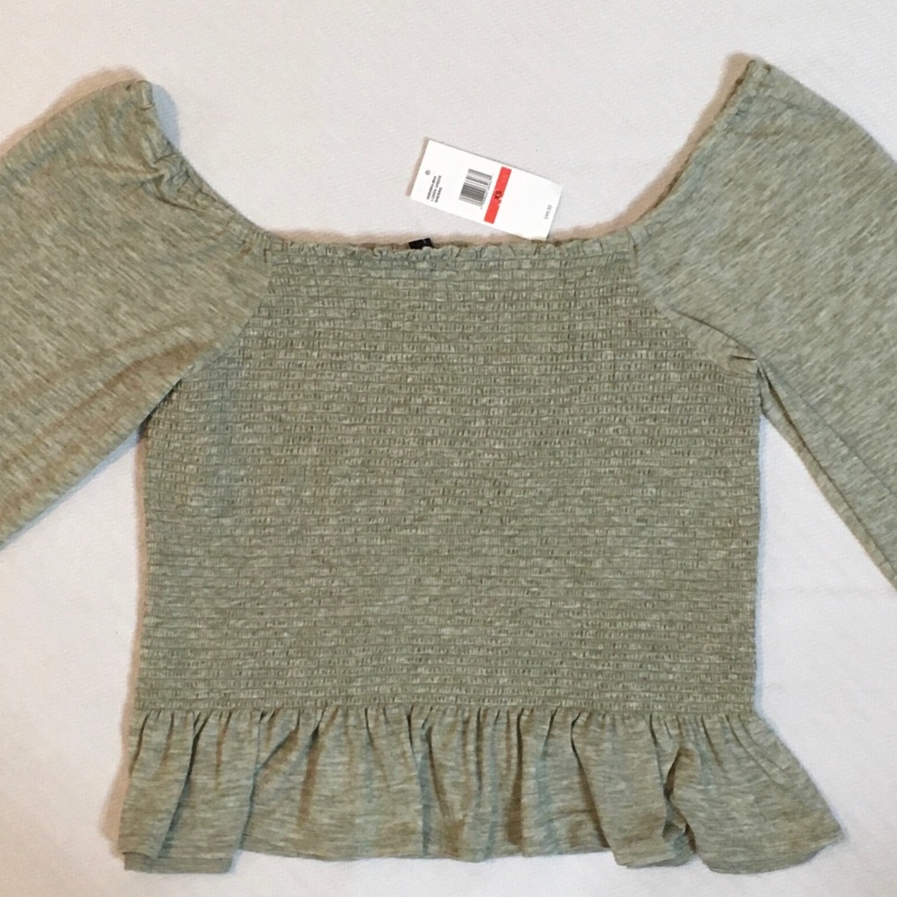 NWT Peplum Top
